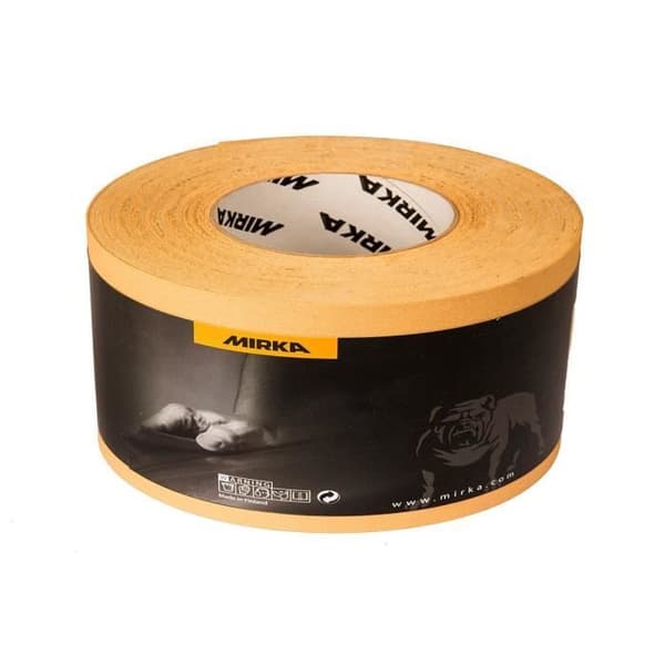 Mirka rulle med GOLD PROFLEX sandpapper 115mm x 50m, korn 180 - 2851100118