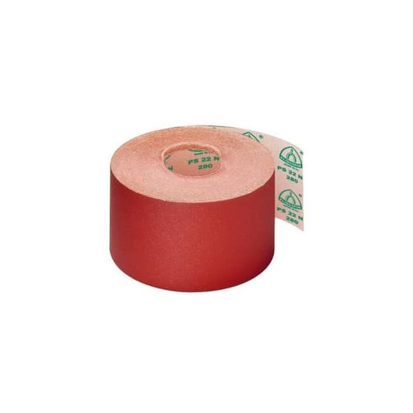 KLINGSPOR - Sandpapperrulle PS 22 N Ht. 115 x L. 50000 mm Gr 120 - 244615