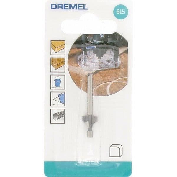 Fres med fassning med guide - DREMEL - 14 rund - Arbetsdiameter: 9,5 mm - Grå