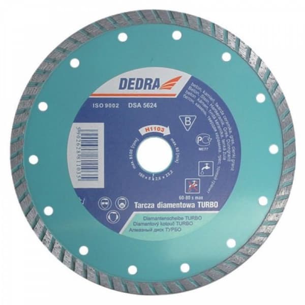 Sliparplatta - skärplatta Dedra - H1103
