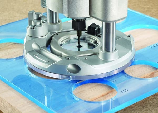 Jordgubbe - stänger - slipkåpa - satineringsdome Bosch - PR011 - Colt sänkt bas för router PR10E/PR20EVS