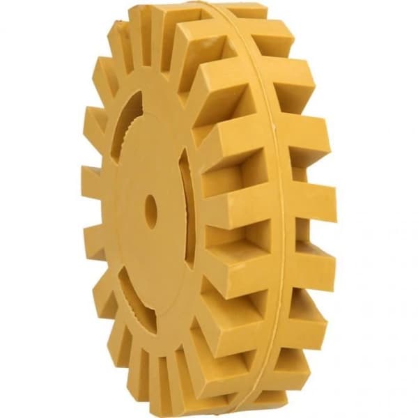 Gummiskivor med lameller - KS TOOLS - Kstools - Neutral gummi - 26,5mm - 100mm