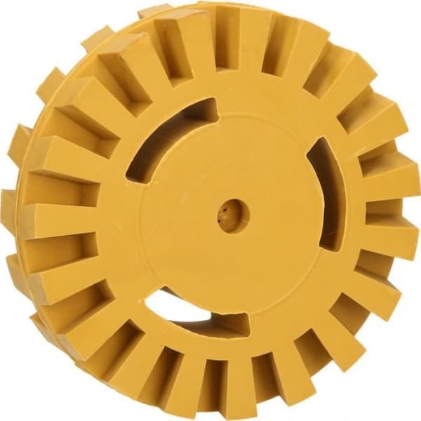 Gummiskivor med lameller - KS TOOLS - Kstools - Neutral gummi - 26,5mm - 100mm