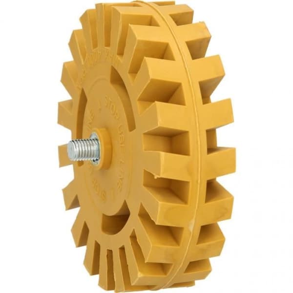 Gummiskivor med lameller - KS TOOLS - Kstools - Neutral gummi - 26,5mm - 100mm