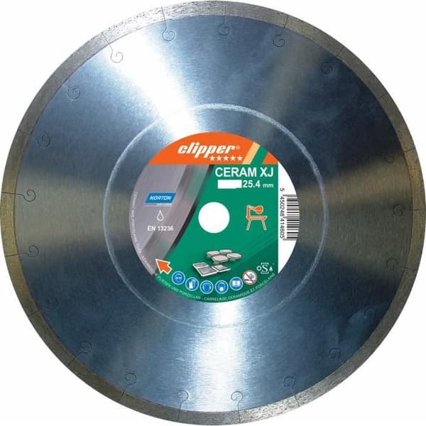 NORTON Ceram XJ diamantklinga ø 230 mm Borrning 25,4 - 70184644431