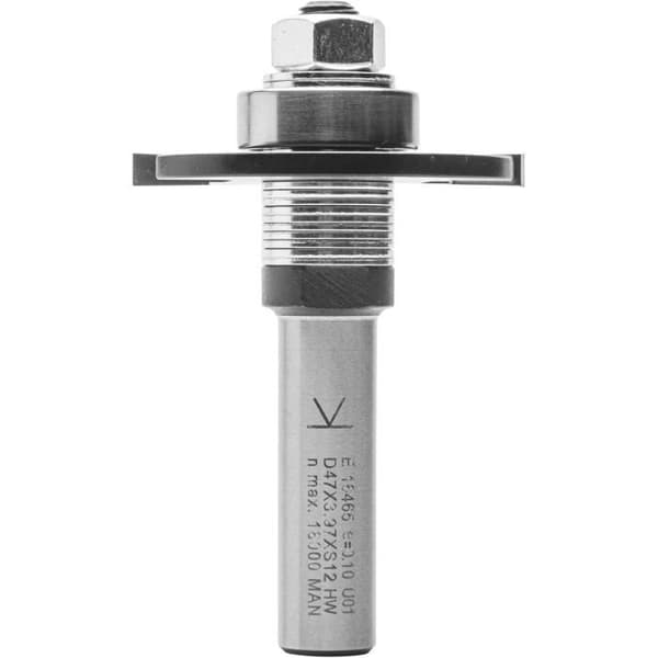 Frais med trä för lamello Karbide Svans S 12 mm, Diameter D 47 mm