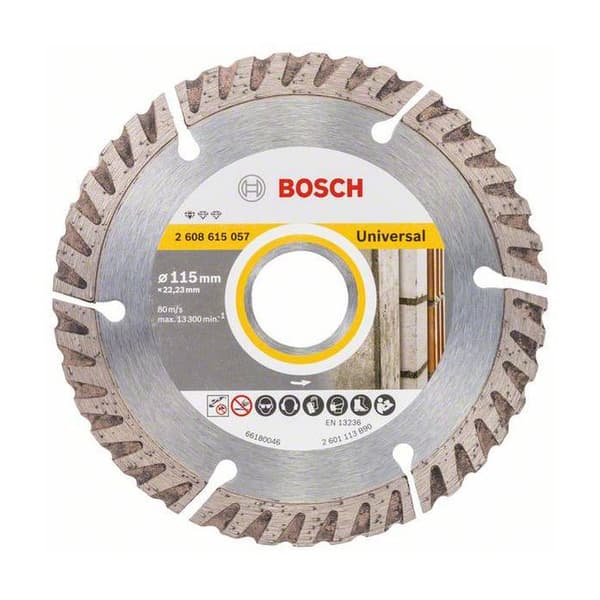 BOSCH universal diamantkapskiva 115 x 22,23 mm - 2608615057