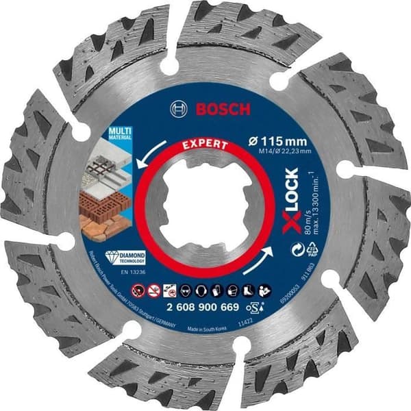 Expert MultiMaterial diamantkapskiva 115x2,4x12mm - BOSCH - 2608900669