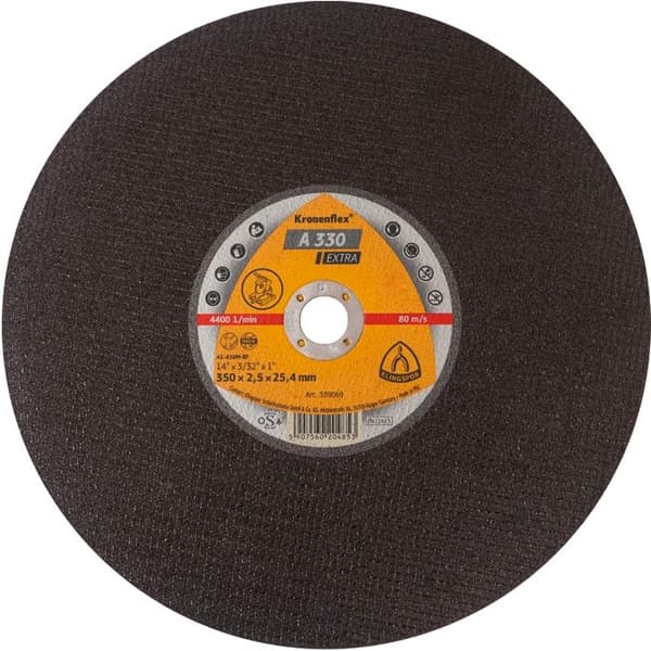 Diske för kapning KRONENFLEX platt A330 Extra 356 x 2,5 x 25,4mm - KLINGSPOR - 353326