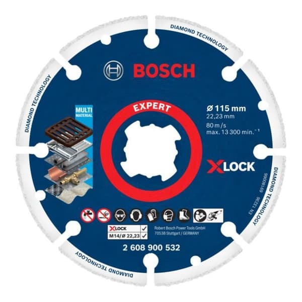 Kapskiva Expert Diamantmetallhjul 115 mm - BOSCH - 2608900532