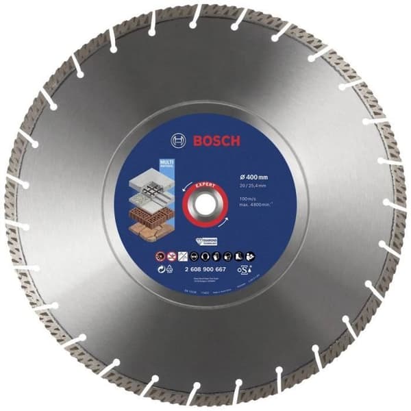 Diamantkapskivor Expert MultiMaterial 400X20/25 / 40X3 / 3X15 mm - BOSH - 2608900667