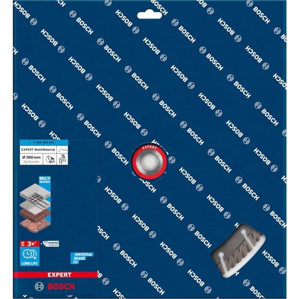 Diamantkapskiva Expert MultiMaterial 300x3x15mm - BOSCH - 2608900665