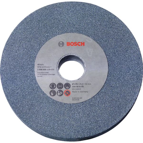 Slipskiva för bänkslip - BOSCH - 200x32x36 mm - Korn 36 - Borrning 32 mm - Tjocklek 25 mm