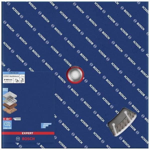 Diamantkapskivor Expert MultiMaterial 400X20/25 / 40X3 / 3X15 mm - BOSH - 2608900667