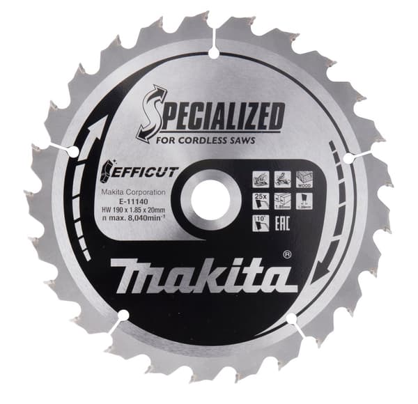 Makita E-11140 cirkelsågblad 1 st.