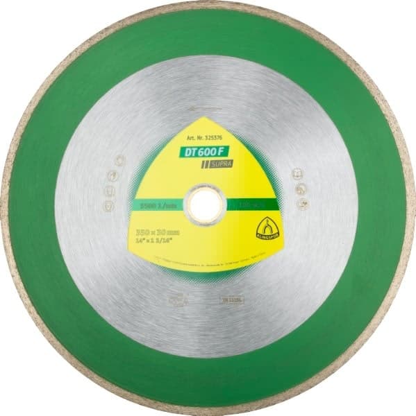 K.DIAL DIAM. FULL. 250 mm x 1,9 mm x 30/25,4 mm DT600F KERAMIK.
