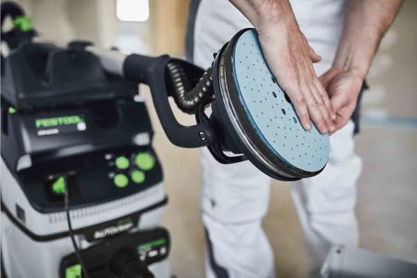 Makita DBO480Z bärbar slipmaskin Random orbital slipmaskin 14000 OPM Svart, Blå 210 W