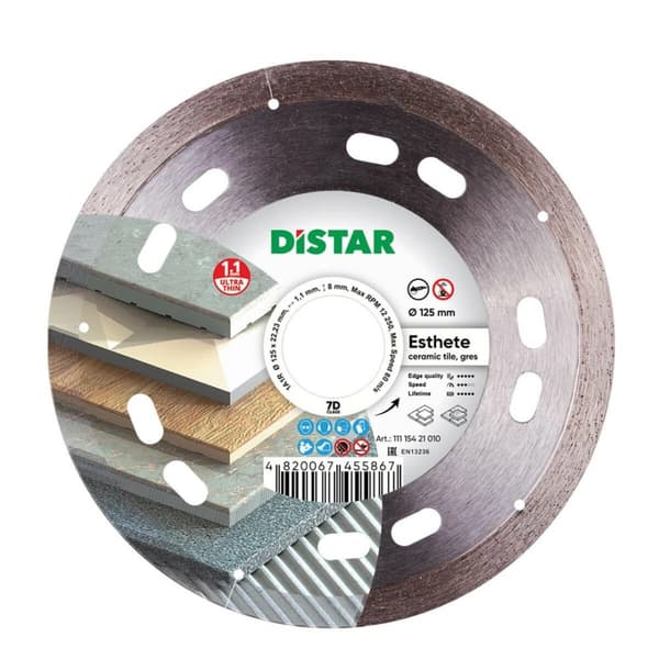 DISTAR DIAMANTBLAD ESTHET 125 x 1,1 x 8 x 22,23 mm