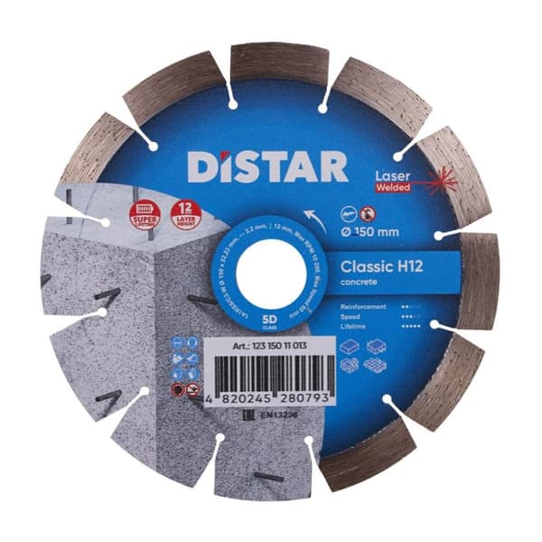 DISTAR DIAMANTBLAD CLASSIC H12 150 x 2,2/1,3 x 22,23 mm