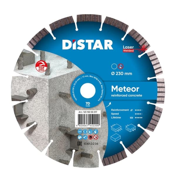 DISTAR Diamantskärblad METEOR 230 x 2,6/1,6 x 22,23 mm