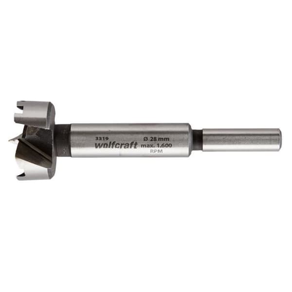 Infälld träfräs - WOLFCRAFT - L90 Ø28 mm - Pro - Hög precision - Kvalitetsverktyg