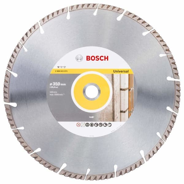 Diamantskärande skiva - Bosch - Standard for Universal - Diameter 350 mm - 25,4 mm - 3,3 mm