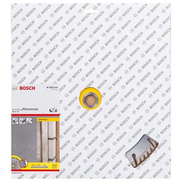 Diamantskärande skiva - Bosch - Standard for Universal - Diameter 350 mm - 25,4 mm - 3,3 mm