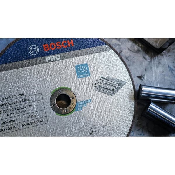 Kapskiva - Bosch - AS 46 T INOX BF - 180 mm - 2,0 mm - 25 st.