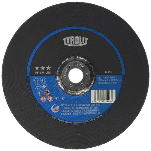 Kapskiva för vinkelslip Premium® 2in1 42 230x3.0x22.23 A30Q-BFXA TYROLIT 872351