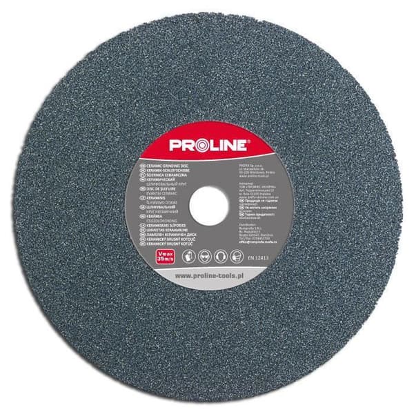 Slipstål - Pro-line skärskiva Keramikslip 200 x 20 x 16 mm, korn 60, 95 A (44872)