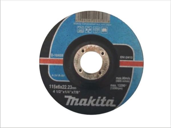 Slipmedel - kapdisk Makita - MA-D-18487 - Konvex metallslipmedel 230x22,2x6,0mm D-18487