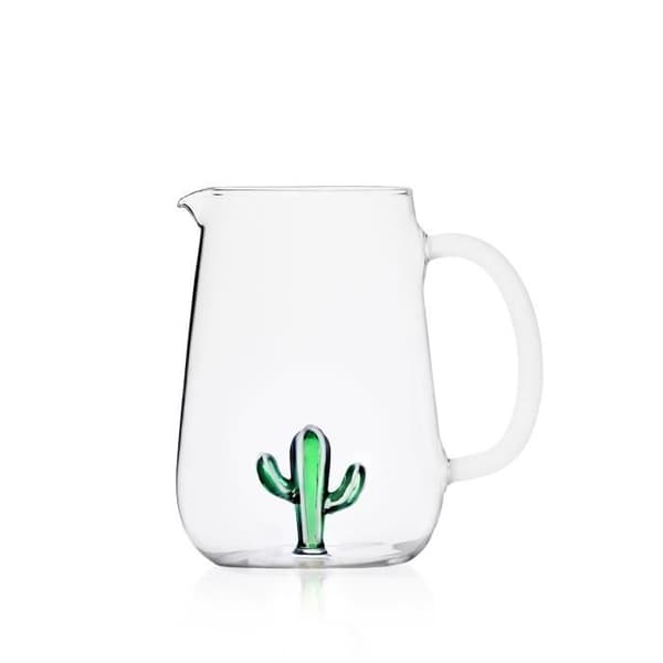 Green Cactus Pitcher - Ökenväxter - Design Alessandra Baldereschi