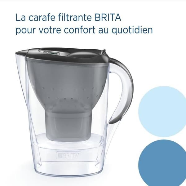 Brita Carafe Filter Marella Graphite (2.4L) inkluderade 1 Maxtra Pro All-1-patron