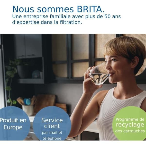 Brita Carafe Filter Marella Bleue XL (3,5L) inkluderade 1 Maxtra Pro All-1-patron