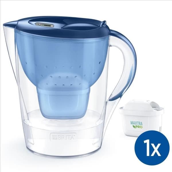 Brita Carafe Filter Marella Bleue XL (3,5L) inkluderade 1 Maxtra Pro All-1-patron