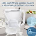 Pikkukuva 2 / 6: Brita Carafe filterstil XL Gray (3.6L) inkluderade 1 Maxtra Pro All-in-1 filterkassett