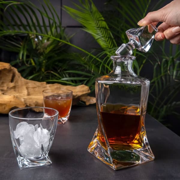 Noble whiskeykaraff Karaff för rom, vodka, scotch och mycket mer