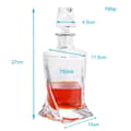 Miniatyrbild 2 av 6: Noble whiskeykaraff Karaff för rom, vodka, scotch och mycket mer