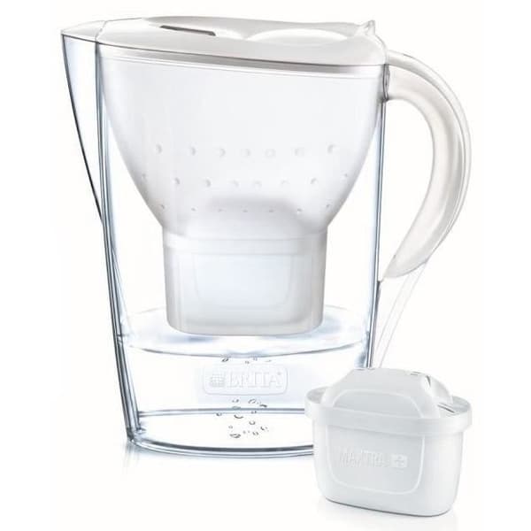 Filtreringskaraff - Brita - Marella PF - Vit - Maxtra+ - 2,4L - 1,4L filtrerat vatten
