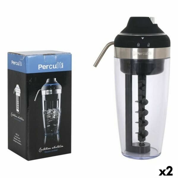Cocktail-sekoitin Percutti Legno percutti Elektroninen 500 ml (2 osaa)