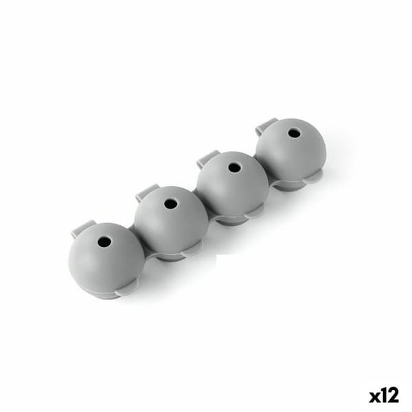 Jääkuutiomuotti Quttin Pallon muotoinen Silikoni 22 x 7 x 5 cm (12 osaa)
