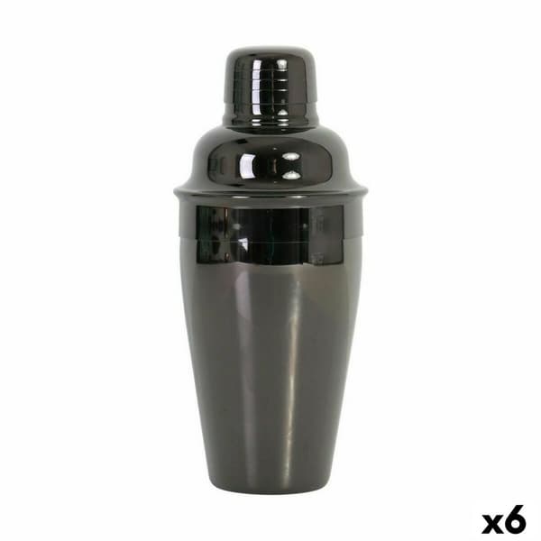Cocktail-sekoitin Musta 300 ml 7,5 x 17,5 cm (6 osaa)