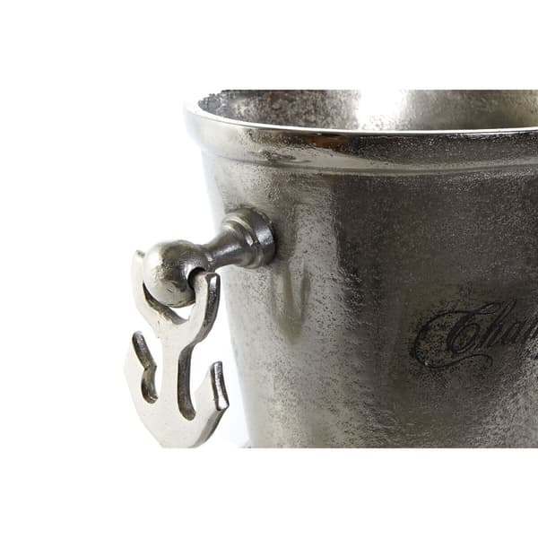 Ishink Home ESPRIT Silvrig Aluminium Ankare 36 X 20,5 X 19,5 cm