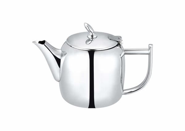 Café olé - CHT-024 - Cafe Ole Chatsworth tekanna i 18/10 rostfritt stål - spegelfinish, silver, 24oz