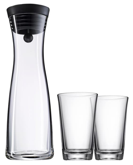 WMF-karaf + 2 glas, Basic