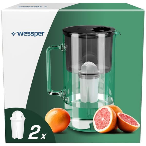 Kanna - karaff - Wessper serveringsflaska - WES202-BK+2