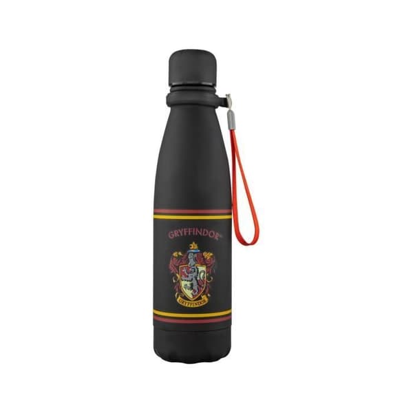 Gryffindor metallflaska - Cinereplika - Harry Potter - Vit - Röd och guld - Vuxen