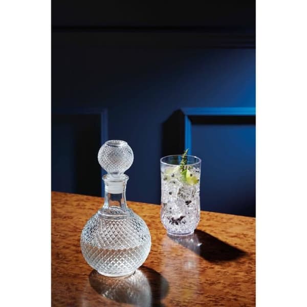 BarCraft karaff 1 liter 12 x 26,5 cm genomskinligt glas