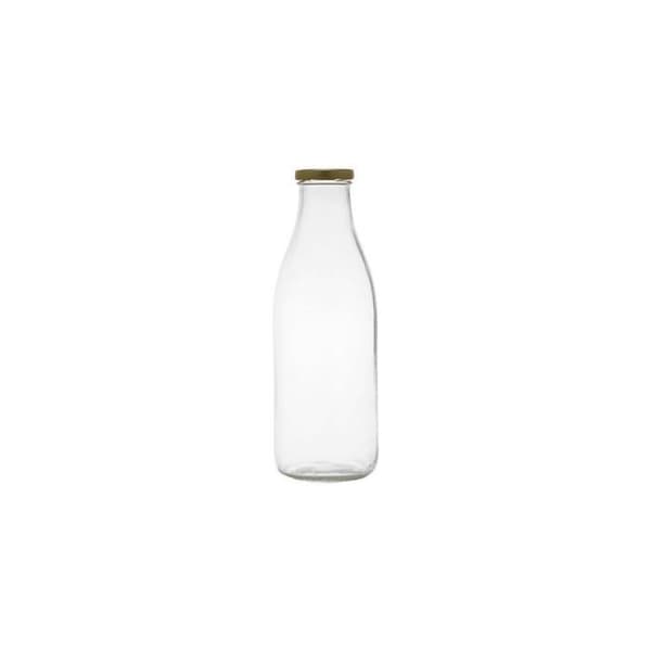 1l vit fruktjuiceflaska