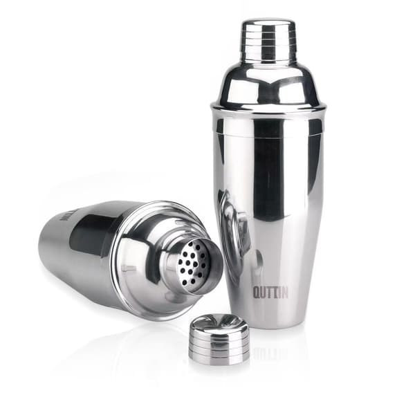 Cocktail shaker Quttin 550 ml Stål (12 antal)